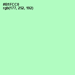 #B1FCC0 - Magic Mint Color Image