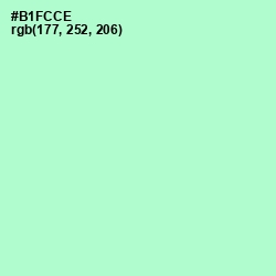 #B1FCCE - Magic Mint Color Image