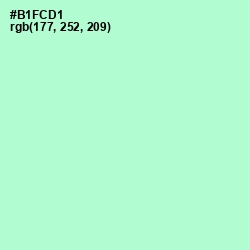 #B1FCD1 - Magic Mint Color Image