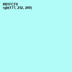 #B1FCF9 - Charlotte Color Image