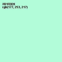 #B1FDD9 - Magic Mint Color Image