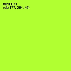 #B1FE31 - Green Yellow Color Image