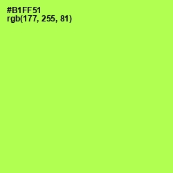 #B1FF51 - Conifer Color Image