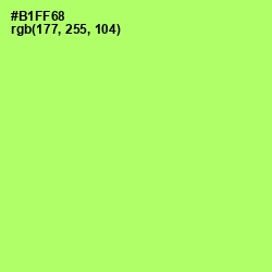 #B1FF68 - Conifer Color Image