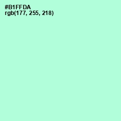 #B1FFDA - Magic Mint Color Image