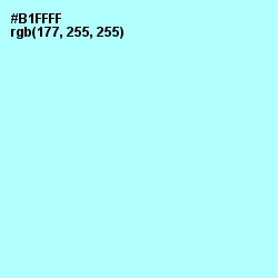 #B1FFFF - Charlotte Color Image
