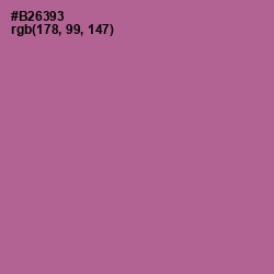 #B26393 - Turkish Rose Color Image