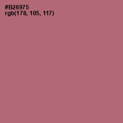 #B26975 - Coral Tree Color Image