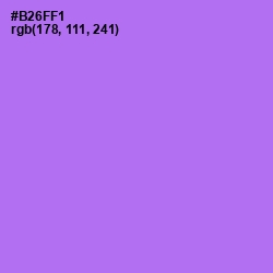 #B26FF1 - Lavender Color Image