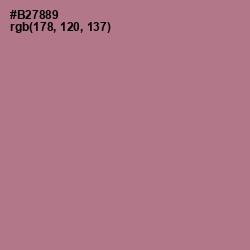 #B27889 - Turkish Rose Color Image