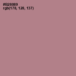 #B28089 - Brandy Rose Color Image