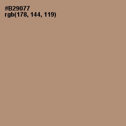 #B29077 - Sandrift Color Image