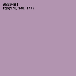 #B294B1 - Amethyst Smoke Color Image