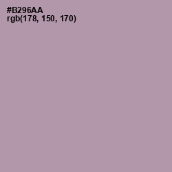 #B296AA - Amethyst Smoke Color Image