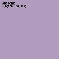 #B29CBD - Amethyst Smoke Color Image