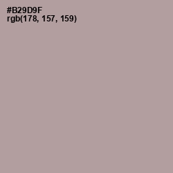 #B29D9F - Thatch Color Image