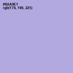 #B2A9E1 - Biloba Flower Color Image