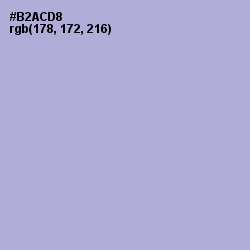 #B2ACD8 - Logan Color Image