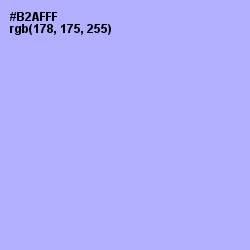 #B2AFFF - Perano Color Image