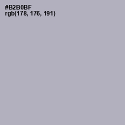 #B2B0BF - Nobel Color Image