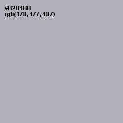 #B2B1BB - Nobel Color Image