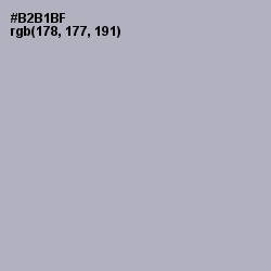 #B2B1BF - Nobel Color Image