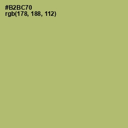 #B2BC70 - Gimblet Color Image