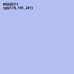 #B2BFF1 - Perano Color Image