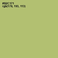 #B2C171 - Wild Willow Color Image