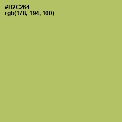 #B2C264 - Wild Willow Color Image