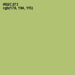 #B2C273 - Wild Willow Color Image