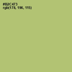 #B2C473 - Wild Willow Color Image