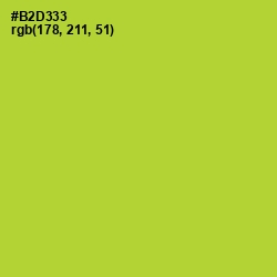 #B2D333 - Key Lime Pie Color Image