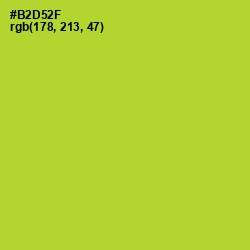 #B2D52F - Key Lime Pie Color Image