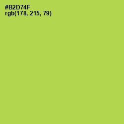 #B2D74F - Conifer Color Image