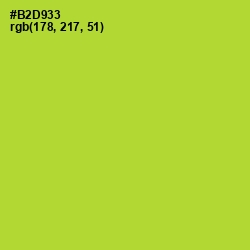 #B2D933 - Key Lime Pie Color Image