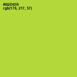 #B2D939 - Key Lime Pie Color Image