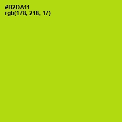#B2DA11 - Fuego Color Image