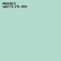 #B2DBCE - Jet Stream Color Image