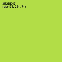 #B2DD47 - Conifer Color Image