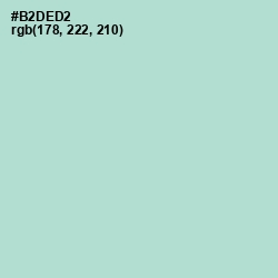 #B2DED2 - Jet Stream Color Image