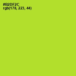 #B2DF2C - Key Lime Pie Color Image