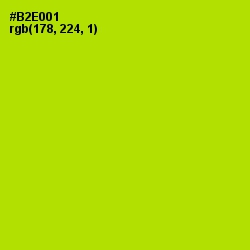 #B2E001 - Inch Worm Color Image