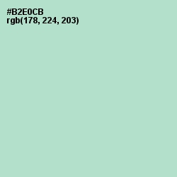 #B2E0CB - Fringy Flower Color Image