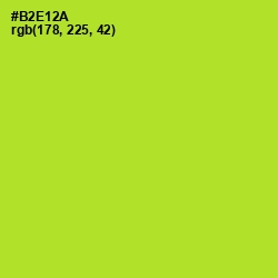 #B2E12A - Green Yellow Color Image