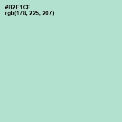 #B2E1CF - Fringy Flower Color Image