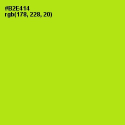 #B2E414 - Inch Worm Color Image
