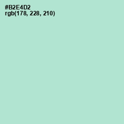 #B2E4D2 - Cruise Color Image