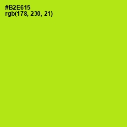 #B2E615 - Inch Worm Color Image