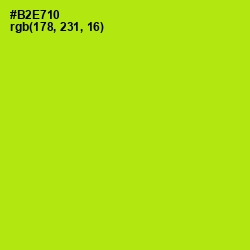 #B2E710 - Inch Worm Color Image